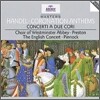 Simon Preston / Trevor Pinnock 헨델 : 대관식 찬가 (Handel : The Coronation AnthemsㆍConcerti a due cori)