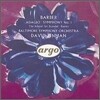 David Zinman 바버: 현을 위한 아다지오, 교향곡 1번 외 (Barber : Adagio, Symphony No.1)