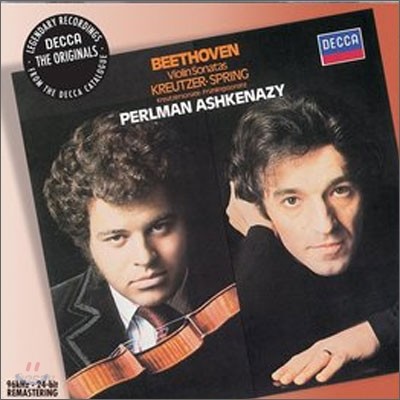 Itzhak Perlman / Vladimir Ashkenazy 베토벤: 바이올린 소나타 봄ㆍ크로이처 (Beethoven: Violin Sonatas Nos.5 &amp; 9) 