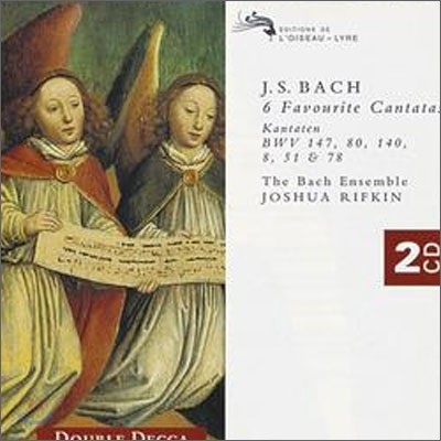 Bach Ensemble / Joshua Rifkin 바흐: 6개의 유명 칸타타 147, 80, 8, 140, 51번 (Bach: 6 Favourite Cantatas)