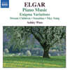 Ashley Wass 엘가: 피아노 작품집 (Elgar: Piano Works)