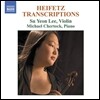 이수연 - 하이페츠의 바이올린을 위한 편곡집 (Heifetz - Transcriptions for Violin and Piano)