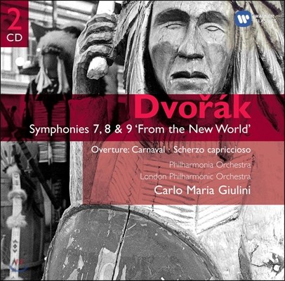 Carlo Maria Giulini 드보르작: 교향곡 7번 8번 9번 `신세계로부터` (Dvorak : Symphonies No.7ㆍ8ㆍ9 &quot;From the New World&quot;)