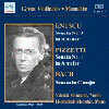 Bach / Enescu / Pizzetti : Violin Sonatas (1929-38) : Menuhin