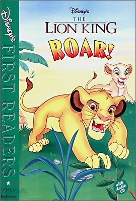 Disney&#39;s First Readers Level 1 : Roar! - THE LION KING (Book+CD)