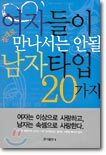 여자들이 절대로 만나서는 안될 남자 타입 20가지