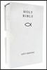 HOLY BIBLE: King James Version (KJV) White Compact Gift Edition