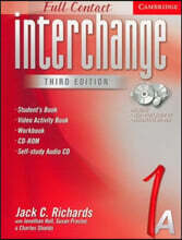(3판)Interchange : 1A Full Contact (SB+WB, Self-Study CD, Video activity book, CD-ROM)