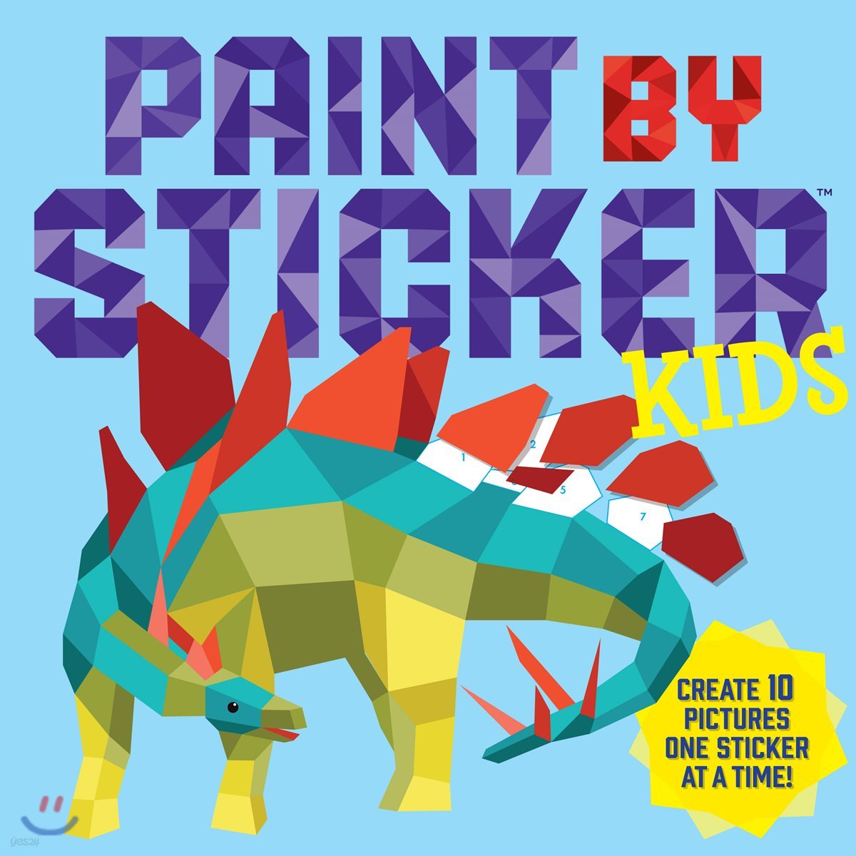 Paint by Sticker Kids, the Original: Create 10 Pictures One Sticker at a Time! (Kids Activity Book, Sticker Art, No Mess Activity, Keep Kids Busy)