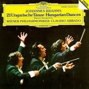 [미개봉] Claudio Abbado / 브람스: 21개 헝가리 무곡 (Brahms : 21 Hungarian Dances) (수입/미개봉/4106152)