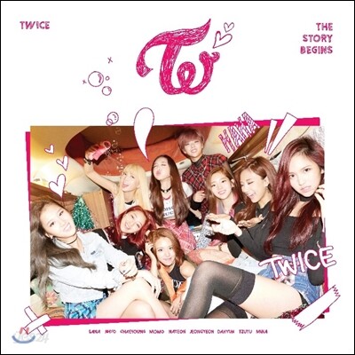 트와이스 (TWICE) - 미니앨범 1집 : The Story Begins