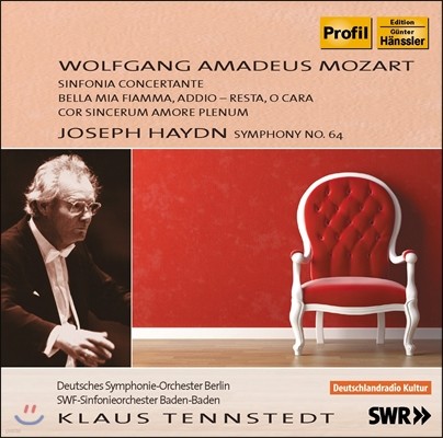 Klaus Tennstedt 모차르트: 신포니아 콘체르탄테 / 하이든: 교향곡 64번 (Mozart: Sinfonia Concertante / Haydn: Symphony No.64)