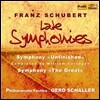 Gerd Schaller 슈베르트: 교향곡 8번 '미완성'-캐러건 완성판, 9번 '그레이트' (Schubert: Symphonies D759 Unfinished, D944 The Great)