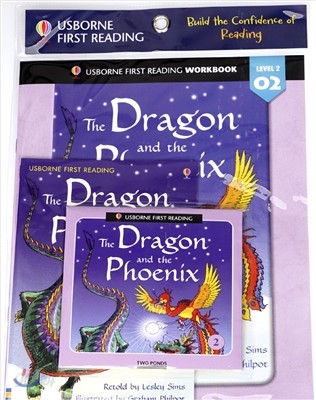 Usborne First Reading Workbook Set 2-2 : The Dragon and the Phoenix