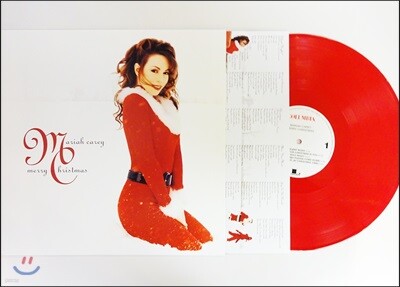 Mariah Carey - Merry Christmas 머라이어 캐리 크리스마스 앨범 [레드 컬러 LP]