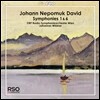 Johannes Wildner 요한 네포무크 다비트: 교향곡 1, 6번 (Johann Nepomuk David: Symphonies No.1, No.6)