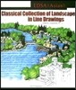 Edsa (Asian) Classical Landscape in Line Drawings