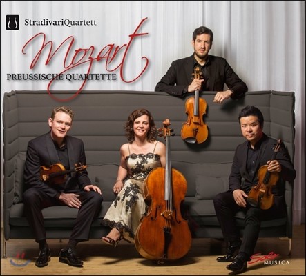 Stradivari Quartett 모차르트: 현악 사중주 21번, 22번, 23번 &#39;프러시아&#39; (Mozart: Prussian Quartets KV575, KV589, KV590)