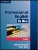 Professional English in Use Law with Answers