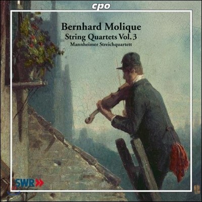 Mannheimer Streichquartett 베른하르트 몰리크: 현악 사중주 3집 - 1번, 3번 (Bernhard Molique: String Quartets Vol.3)