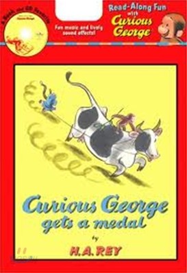 [베오영]Curious George Gets a Medal (Book &amp; CD)