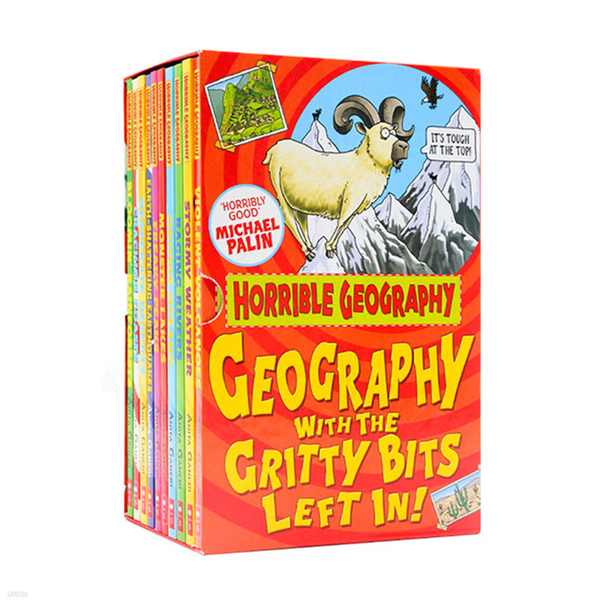 Horrible Geography : Geography with the Wild Bits Left in! 10 Books 