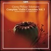 Elizabeth Wallfisch 텔레만: 바이올린 협주곡 3집 (Telemann: Complete Violin Concertos Vol.3)