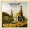 Matthias Jung 요한 아돌프 하세: 교회음악 선집 - 테데움, 레지나 코엘리 (Johann Adolf Hasse: Sacred Works - Te Deum, Regina Coeli)