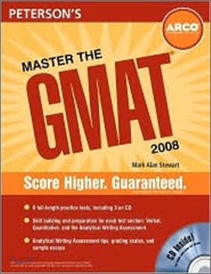 Peterson&#39;s Master the GMAT 2008 with CD-ROM, 14/E