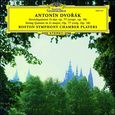 Boston Symphony Chamber Players 드보르작: 현악 오중주 (Dvorak: String Qunitet Op.77)[LP]