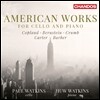 Paul and Huw Watkins 미국의 첼로 작품집 - 코플랜드 / 번스타인 / 바버 (American Works for Cello and Piano - Copland / Bernstein / Barber)