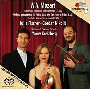 [SACD] Julia Fischer, Yakov Kreizberg / 모차르트: 신포니아 콘체르탄테, 바이올린과 오케스트라를 위한 론도, 두 대의 바이올린을 위한 협주곡 (Mozart: Sinfonia Concertante, Rondo for Violin and Orchestra)(