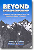 Beyond Entrepreneurship: Turning Your Business Into an Enduring Great Company