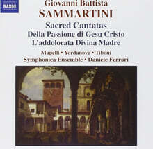 Daniele Ferrari 삼마르티니: 종교칸타타 - 그리스도의 수난, 성모애상 외 (Sammartini : Sacred Cantatas)