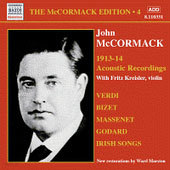 John McCormack 존 맥코맥 1913-1914년 어쿠스틱 녹음 (The McCormack Edition Volume 4)