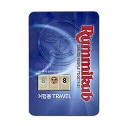 [코리아보드게임즈] 루미큐브 트래블 Rummikub Travel[8세이상,2인~4인]