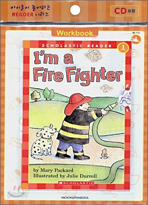 Scholastic Hello Reader Level 1-02 : I&#39;m a Fire Fighter (Book+CD+Workbook Set)