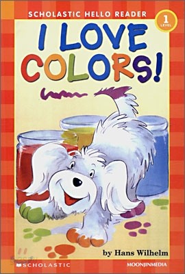 Scholastic Hello Reader Level 1-24 : I Love Colors! (Book+CD Set)
