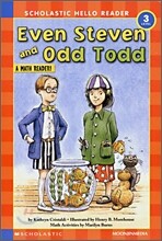 Scholastic Hello Reader Level 3-22 : Even Steven and Odd Todd (Book+CD Set)
