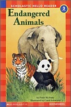 Scholastic Hello Reader Level 3-12 : Endangered Animals (Book+CD Set)