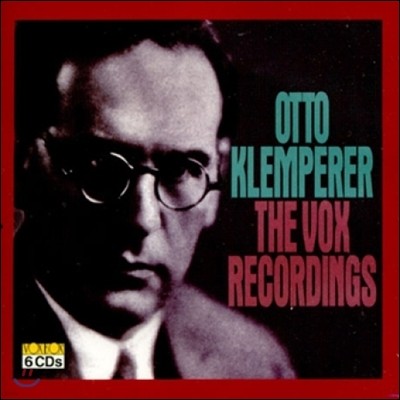 Otto Klemperer 오토 클렘페러 작품집 - 모차르트 / 멘델스존 / 베토벤 / 바흐 (The Vox Recording - Mozart / Mendelssohn / Beethoven / Bach)