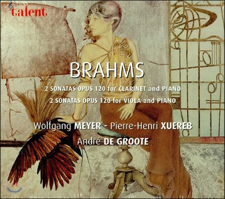 Wolfgang Meyer 브람스: 클라리넷 & 비올라 작품집 (Brahms: Clarinet Sonatas, Viola Sonatas Op.120)