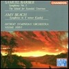 Neeme Jarvi 사무엘 바버: 교향곡 1번 / 에이미 비치: 갤릭 교향곡 (Samuel Barber / Amy Beach: Symphonies)