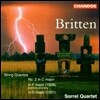 Sorrel Quartet 벤자민 브리튼: 현악 사중주 2번 (Benjamin Britten: String Quartets No.2 Op.36)