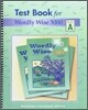 Test Book for Wordly Wise 3000 : Book A