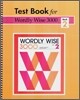 Test Book for Wordly Wise 3000 : Book 2