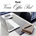 바리에 오피스 패드 블랙/브라운 양면 VOP-PAD101