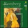 Leipziger Streichquartett 안드레아스 롬베르크: 현악 사중주 2집 (Andreas Romberg: String Quartets Op.30/1, Op.16/2, Op.2/2)
