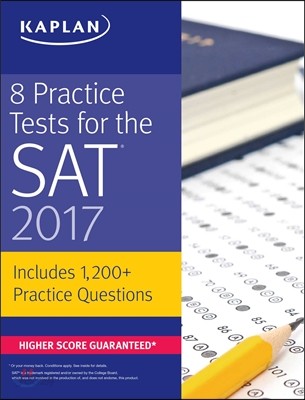 Kaplan 8 Practice Tests for the New SAT 2017