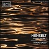 Sergio Gallo 아돌프 헨젤트: 피아노 작품  (Adolph Henselt: Piano Works)
